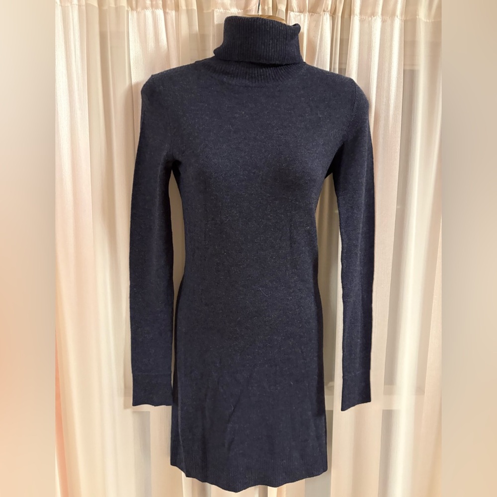 Patrizia Pepe Dark Blue Wool dress